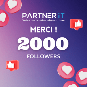 Nous avons obtenu 2000 followers sur LinkedIn, aidez-nous Ã  atteindre cet objectif sur nos autres rÃ©seaux sociauxÂ ! ðŸš€