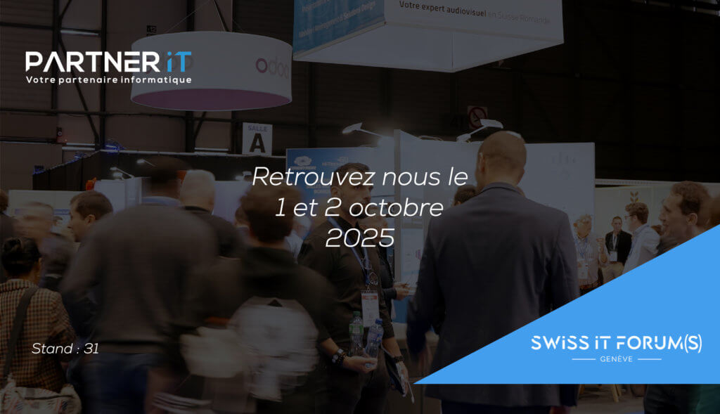 Nous serons présents à l’édition 2025 du Swiss IT forum ! Nous serons présents à l’édition 2025 du Swiss IT forum !